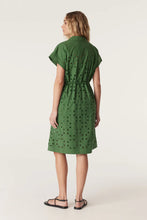 Load image into Gallery viewer, Cable Ally Embroidered Dress Green
