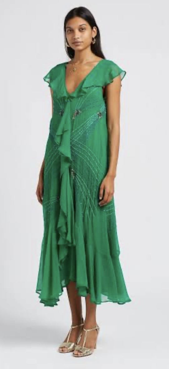 Mes Demoiselles Aida Dress Green