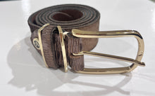 Load image into Gallery viewer, B Belt Leather Brown