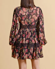 Load image into Gallery viewer, ByTimo Georgette Lace Minidress Midnight Blush