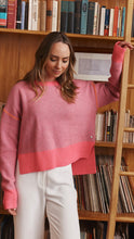 Load image into Gallery viewer, Alessandra Zoe Sweater- Electric Pink