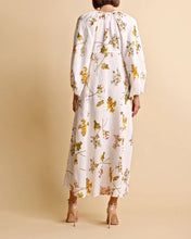 Load image into Gallery viewer, ByTimo Linen Relaxed Maxi Dress Botanical