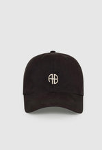 Load image into Gallery viewer, Anine Bing Jeremy Baseball Cap in Vintage Black