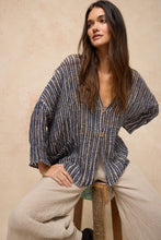 Load image into Gallery viewer, Estilo Emporio Aurora Jacket Cestino Blue Notte