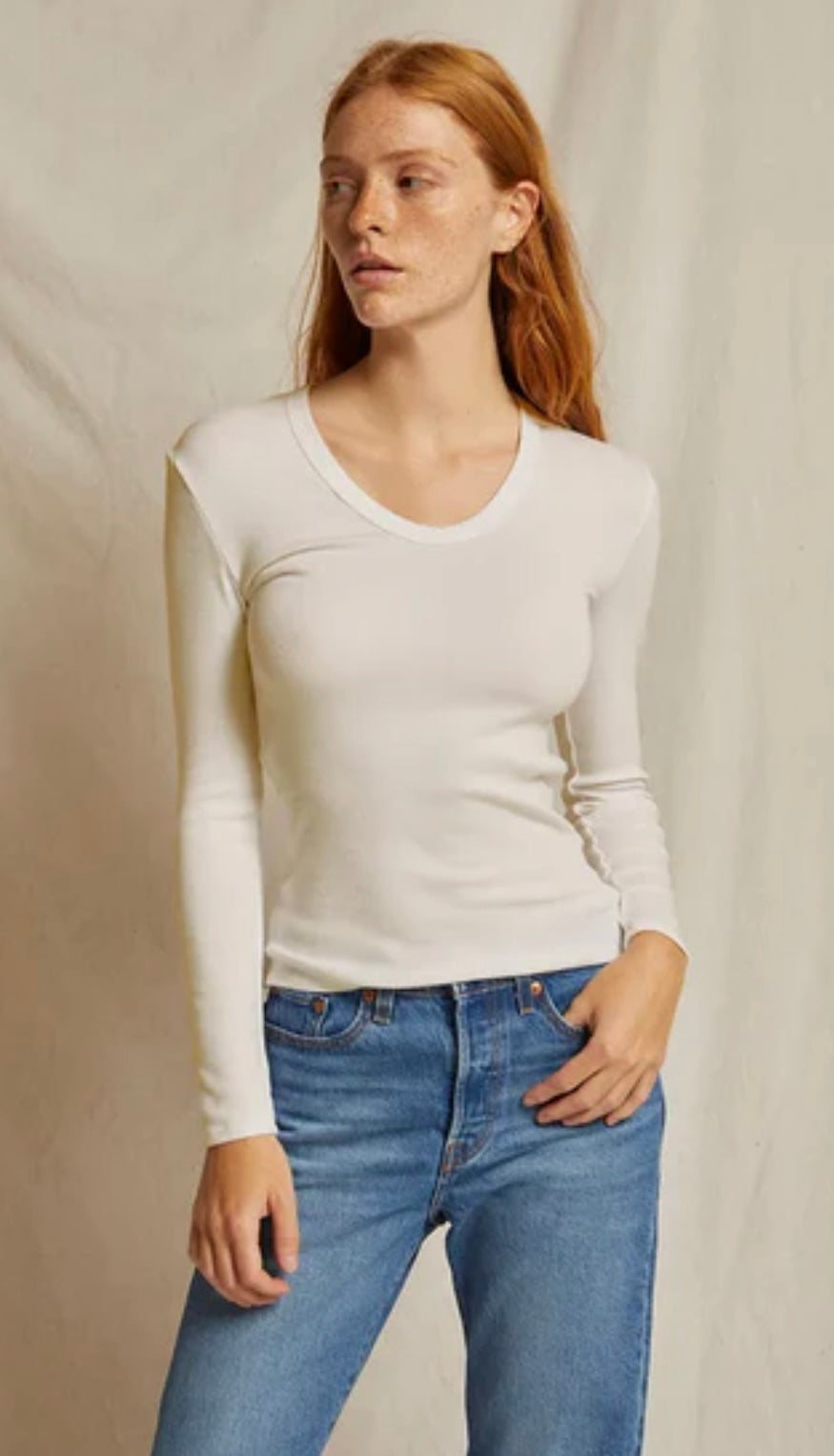 Perfect White Tee Robyn Tee in Sugar