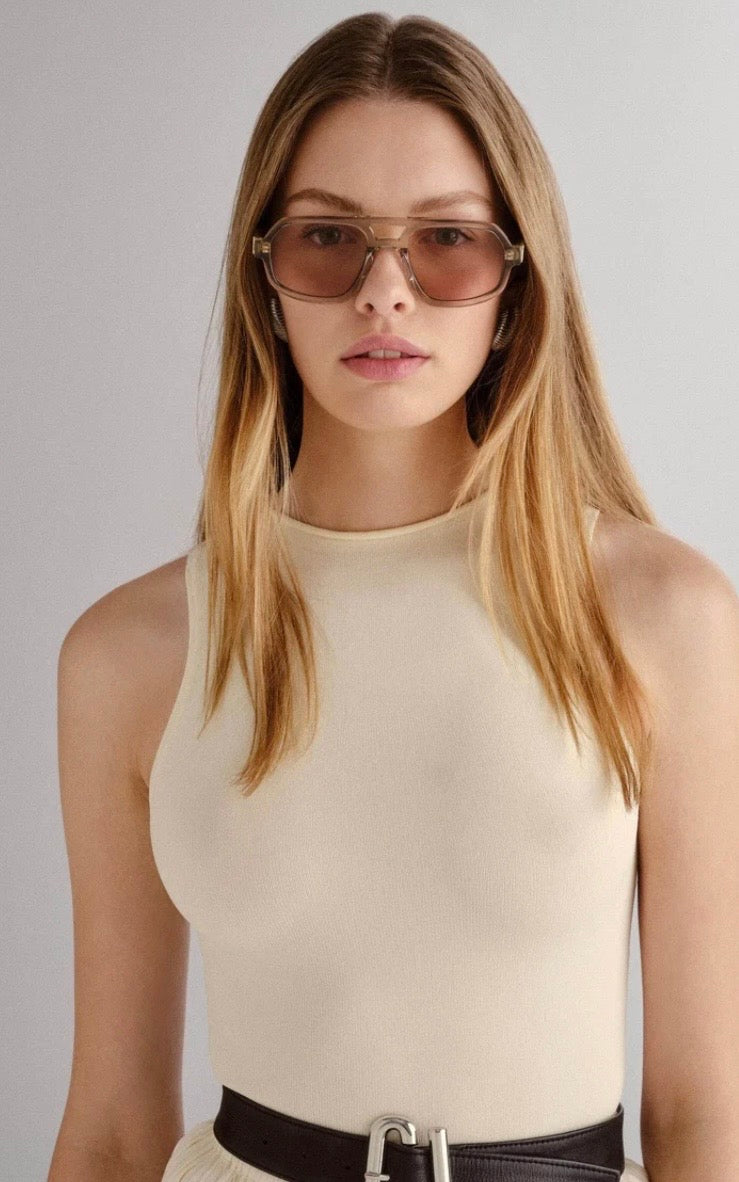 Luv Lou The Banks Sunglasses in Eucalyptus