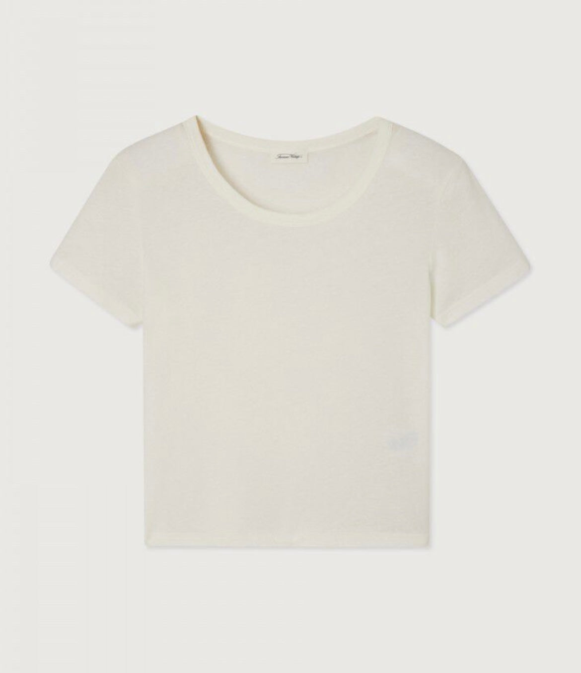 American Vintage Gamipy White Tee 102B