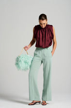 Load image into Gallery viewer, Le Stripe Le Cocktail Top Burgundy