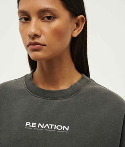 PE Nation Purpose Sweat - Washed Gunmetal