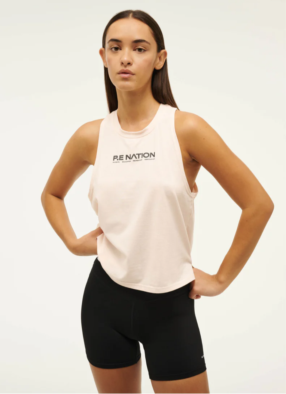 PE Nation Aero Tank Blush