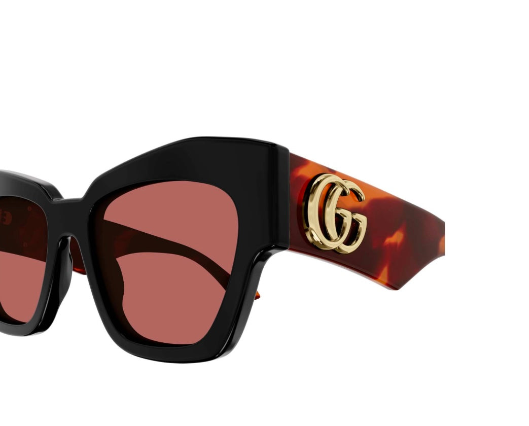 Havana/Orange Gucci Sunglasses GG1422S