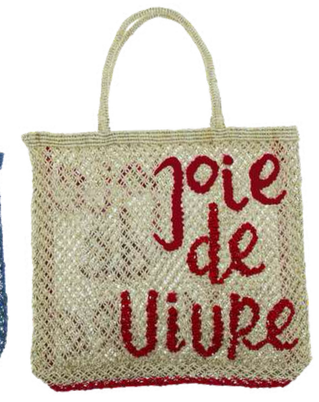 The Jacksons Large Word Tote -.Joie de Vivre