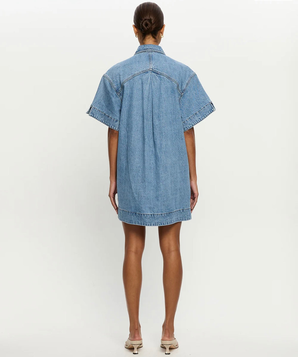 Kivari Marla Denim Mini Dress