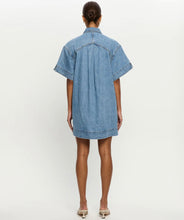 Load image into Gallery viewer, Kivari Marla Denim Mini Dress
