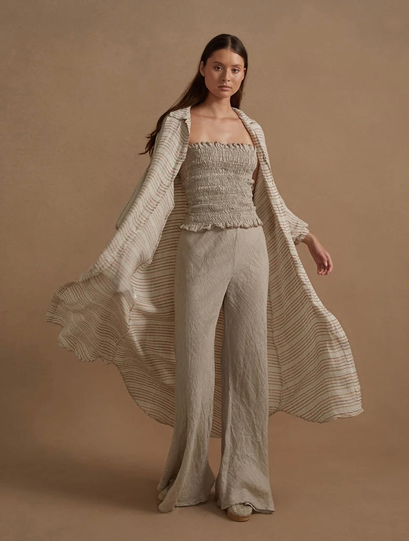 Estilo Emporio Novo Flare Pant Brasile Natural