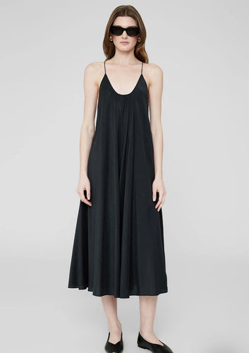 Anine Bing Aida Dress Black