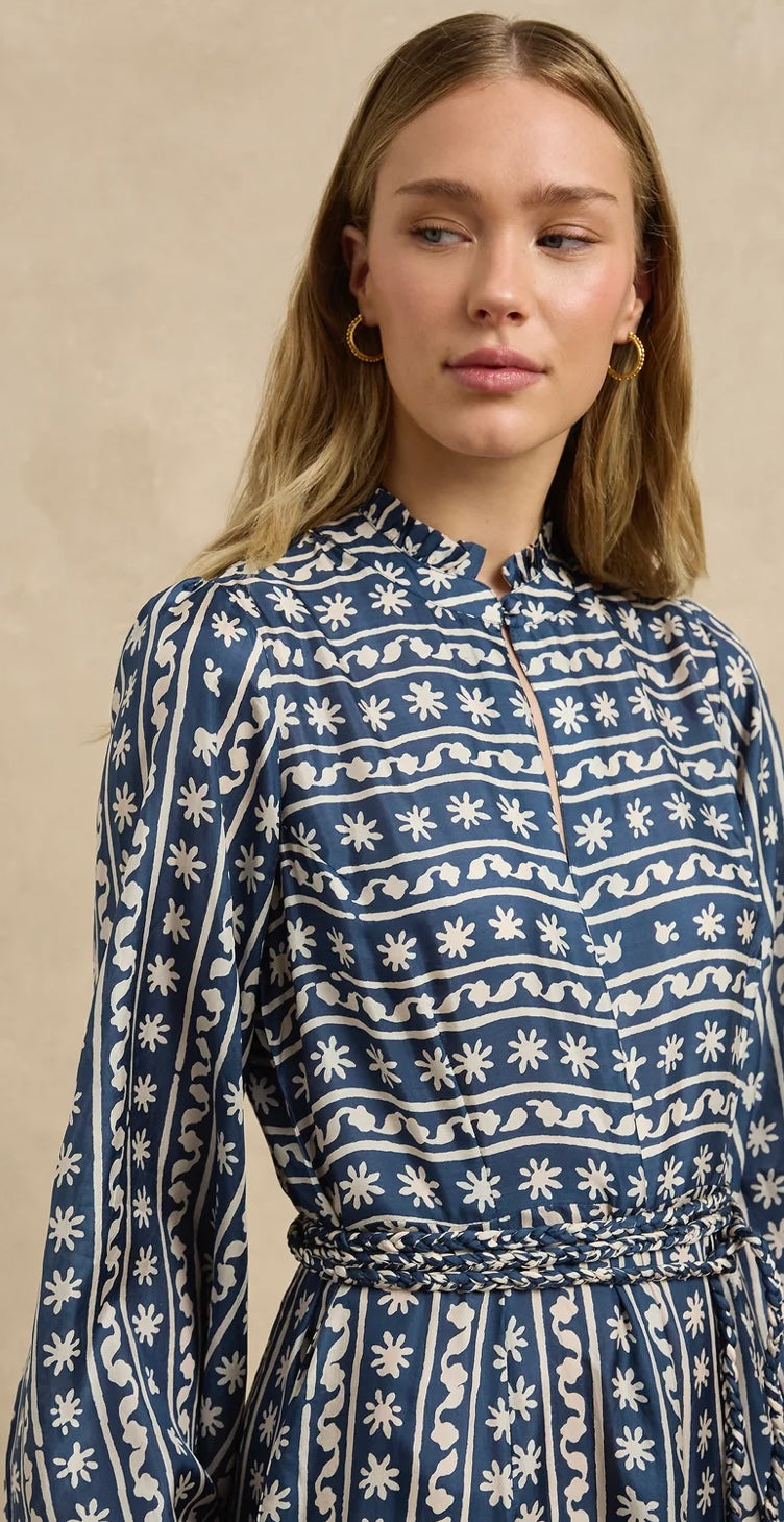 Hannah Nala Dress in Wave Wonder