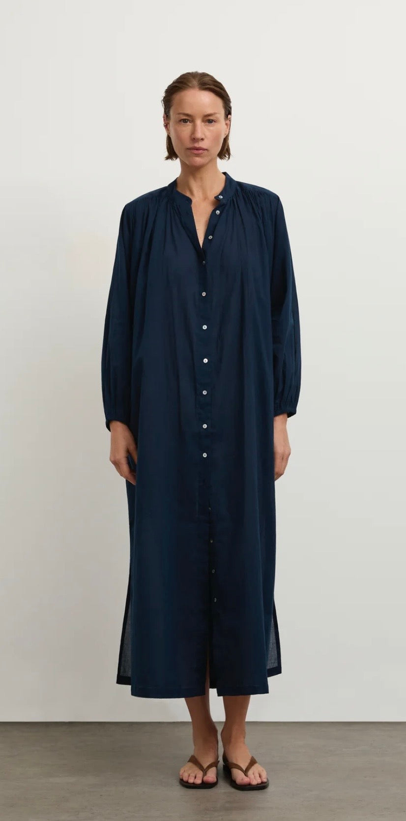 Villu Paradise Shirt Dress in Navy