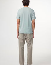 Load image into Gallery viewer, NN07 Clive waffle Knit Tee Steely Blue