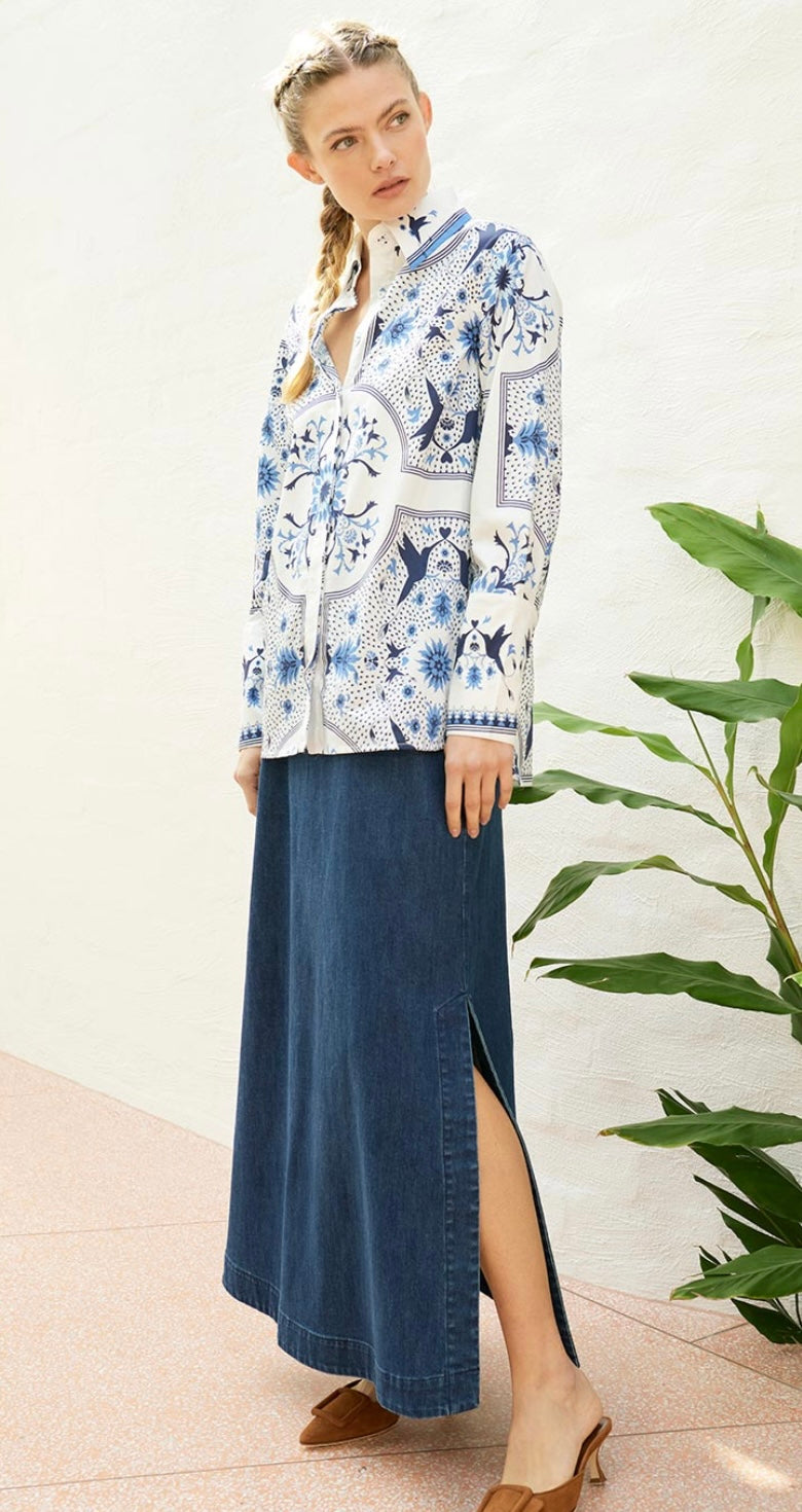 Dreamer Label River Bird Shirt