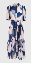 Load image into Gallery viewer, Leo Lin Ellie Bishop Sleeve Midi Dress