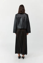 Load image into Gallery viewer, St Agni Leather minimal Jacket