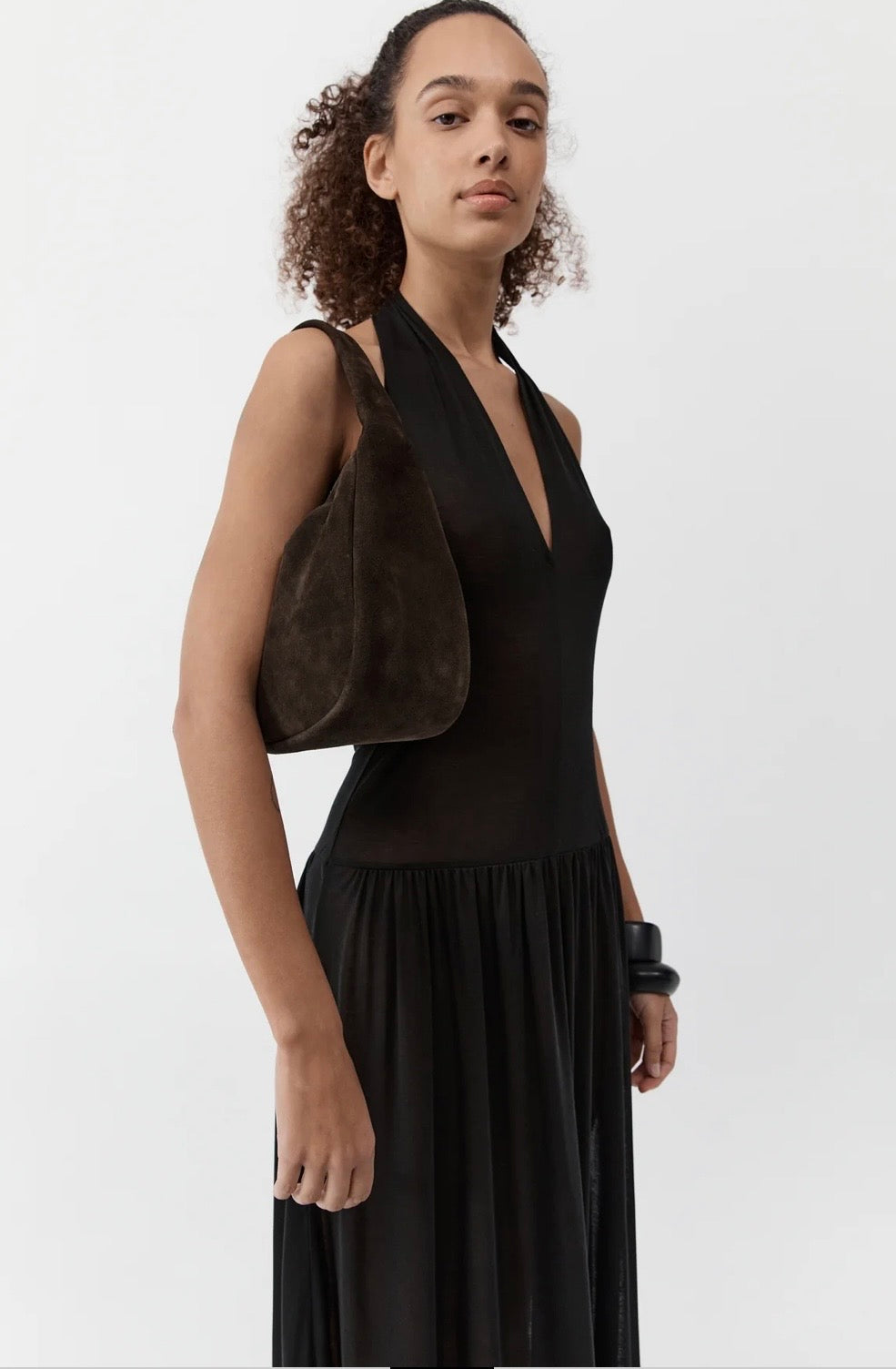 St Agni Large Bon Bon Bag Coffee