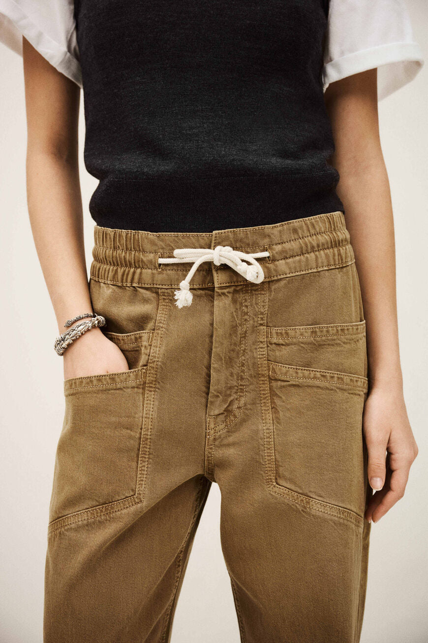 Ba&sh Firma Pants  Camel