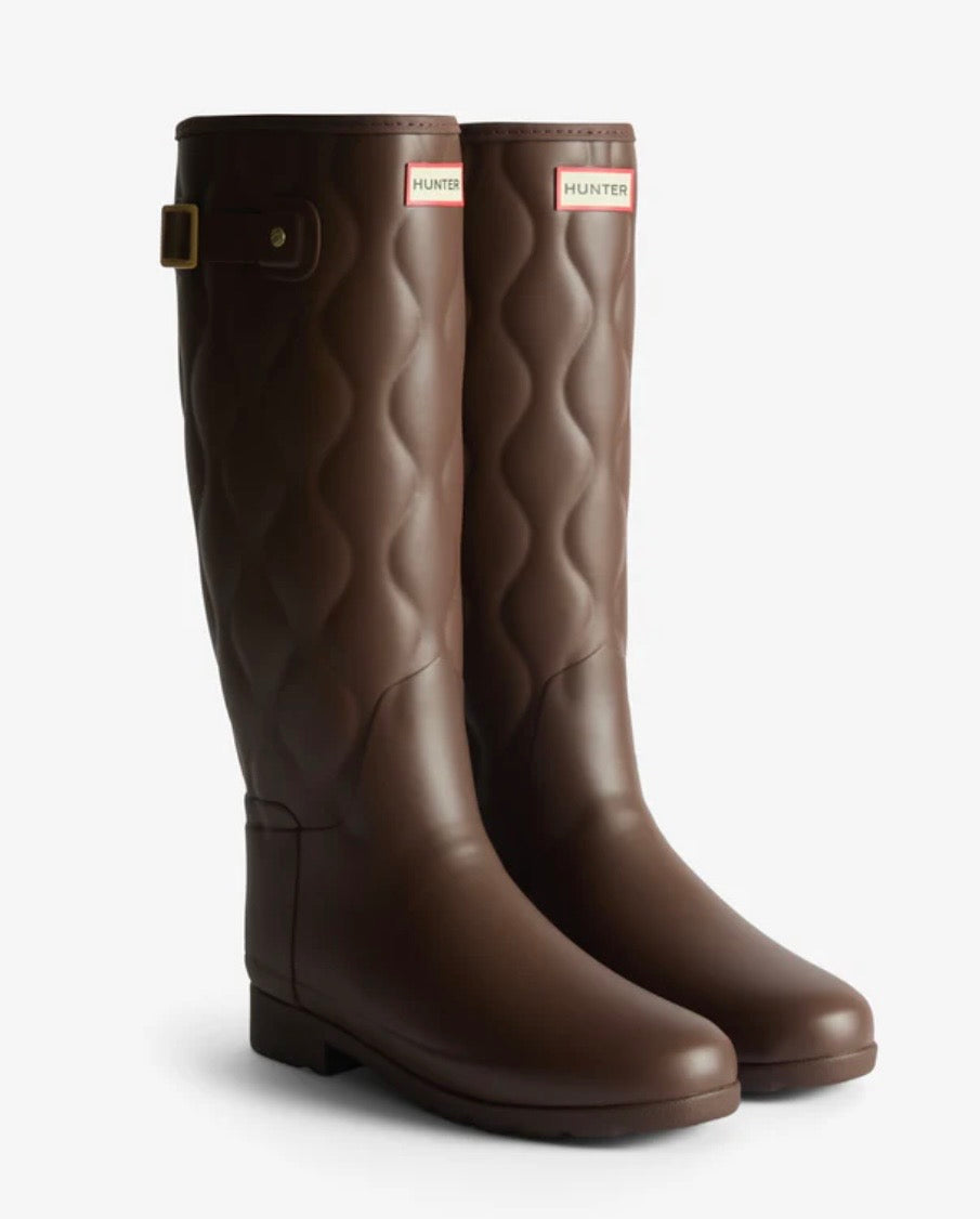 Hunter Refined Tall Onion Quilt Boot