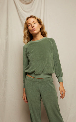 Perfect White Tee Saylor Sweatshirt Aloe