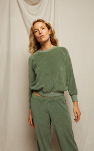 Perfect White Tee Saylor Sweatshirt Aloe