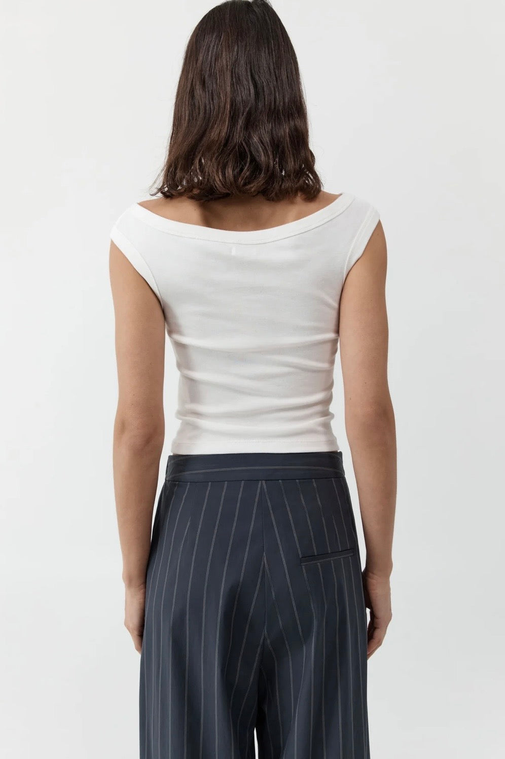 St Agni Organic Off Shoulder Top