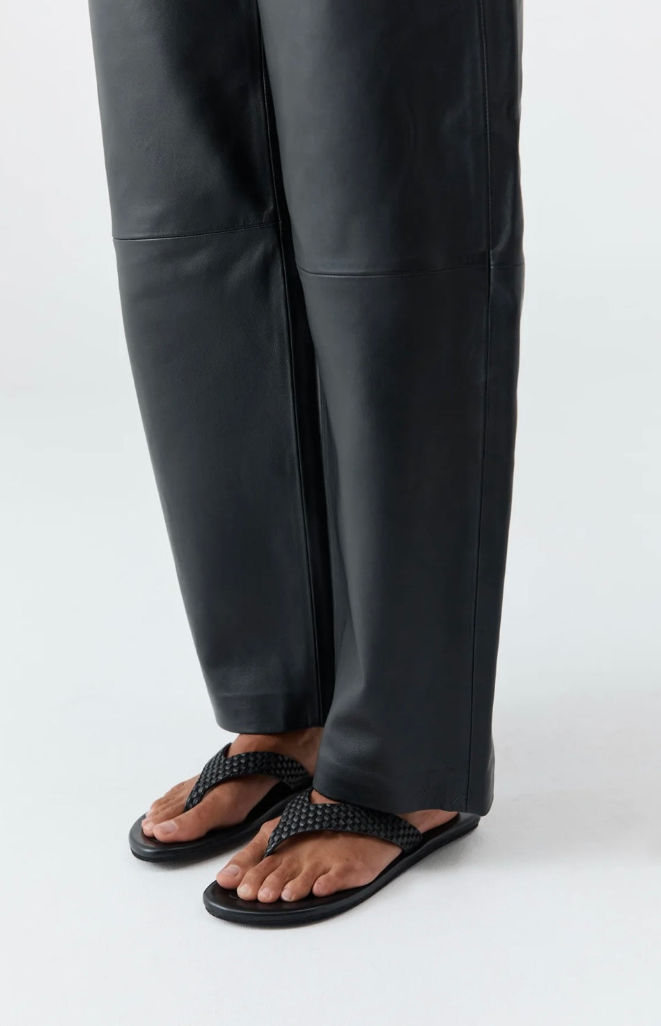 St Agni Lattice Weave Thong