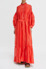 Load image into Gallery viewer, Lee Mathews Lillian Maxi Dress - Watermelon