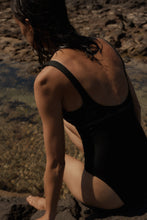 Load image into Gallery viewer, Innes Lauren The Contrast One Piece Black