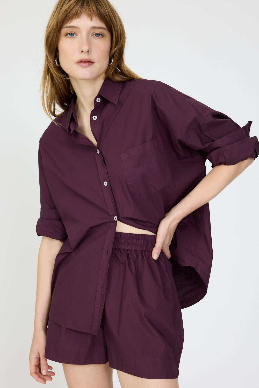 LMND Chiara Shorts Cherry