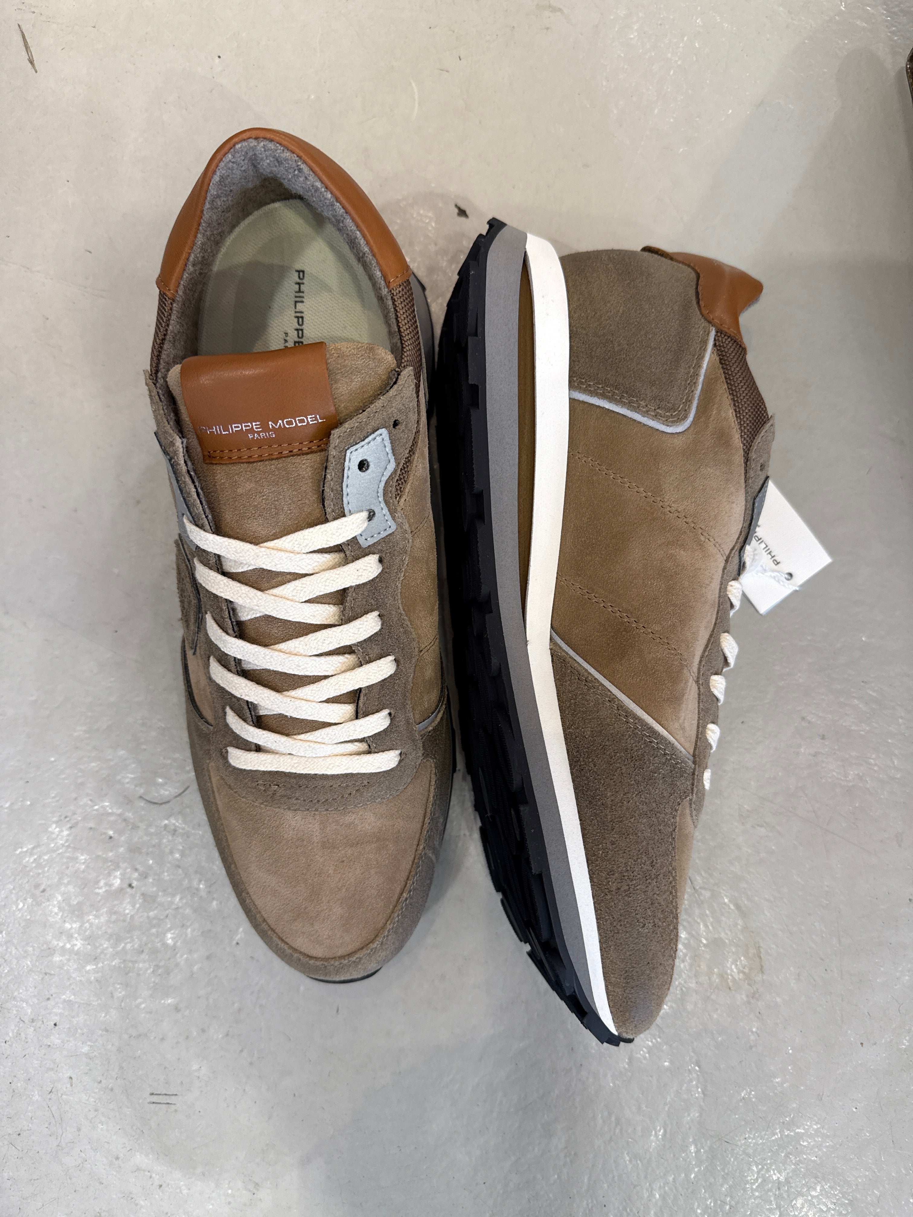 Philippe Model Tropez Men’s Sneaker Cognac