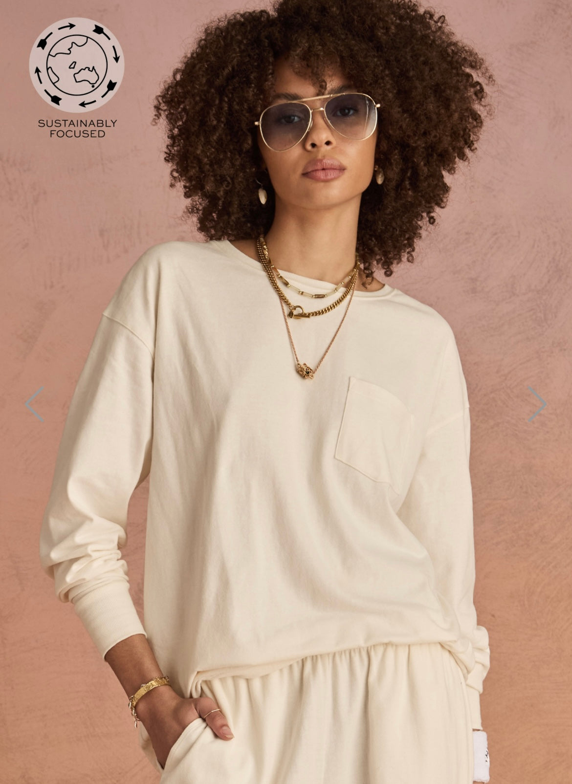 The Upside Soho Cara Long Sleeve Top