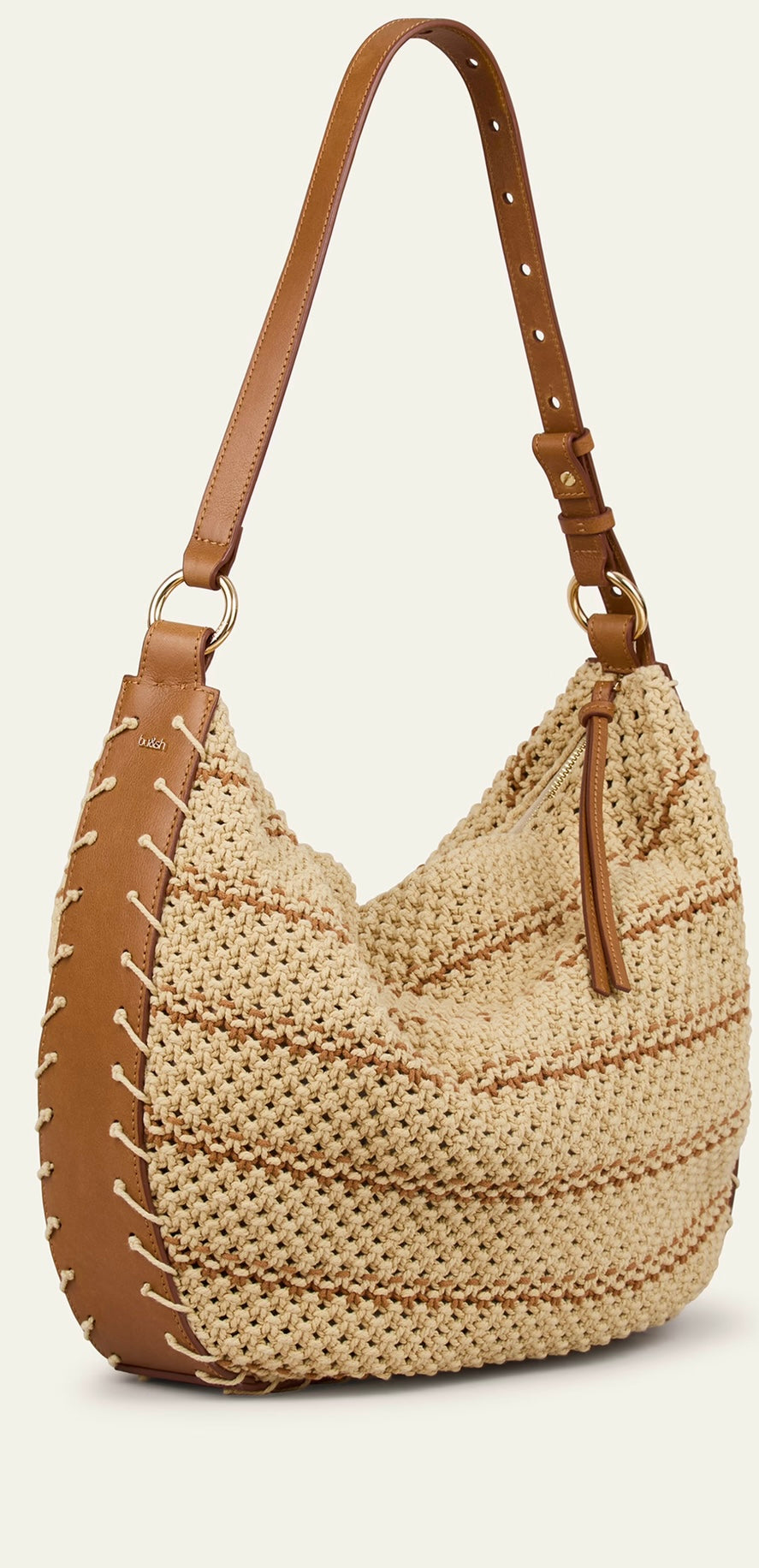 BA&SH Cognac Handbag