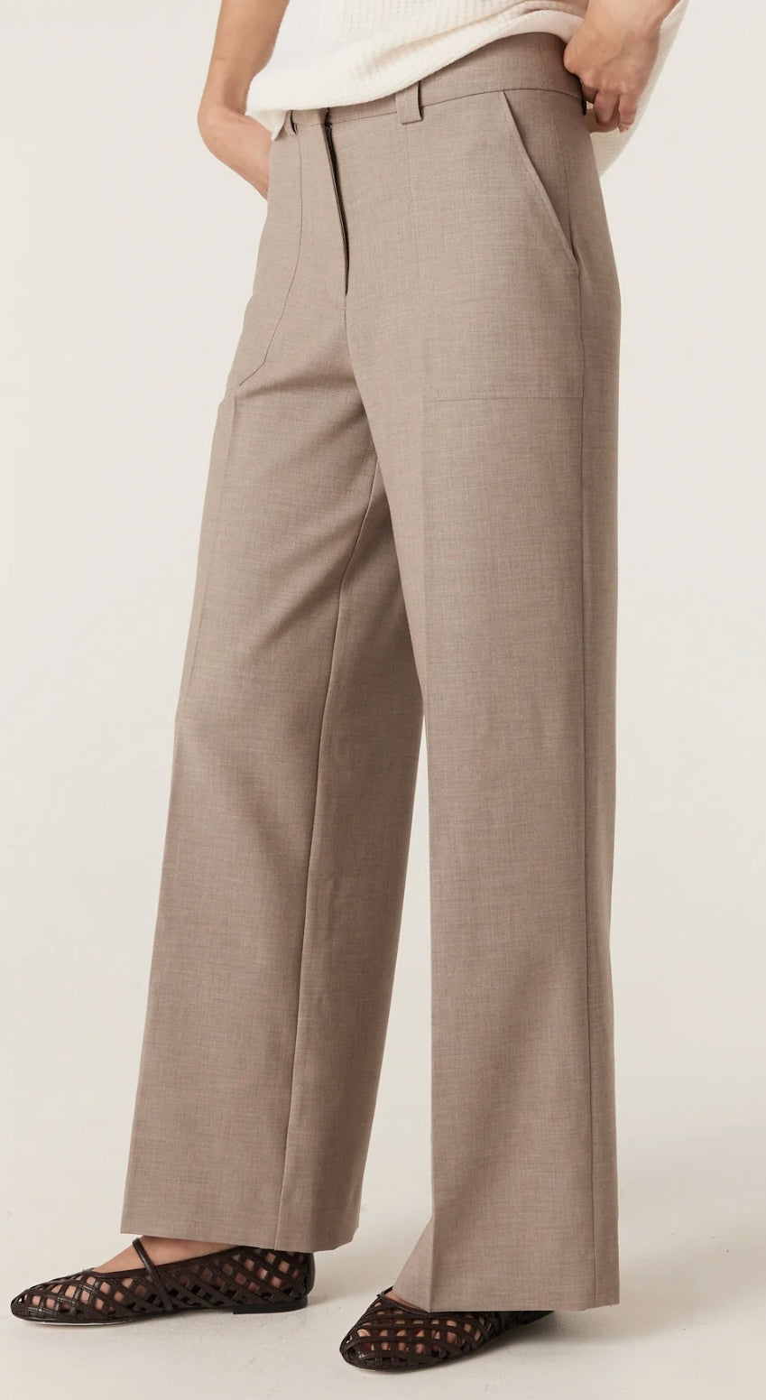 Cable Evie Pant in Fawn