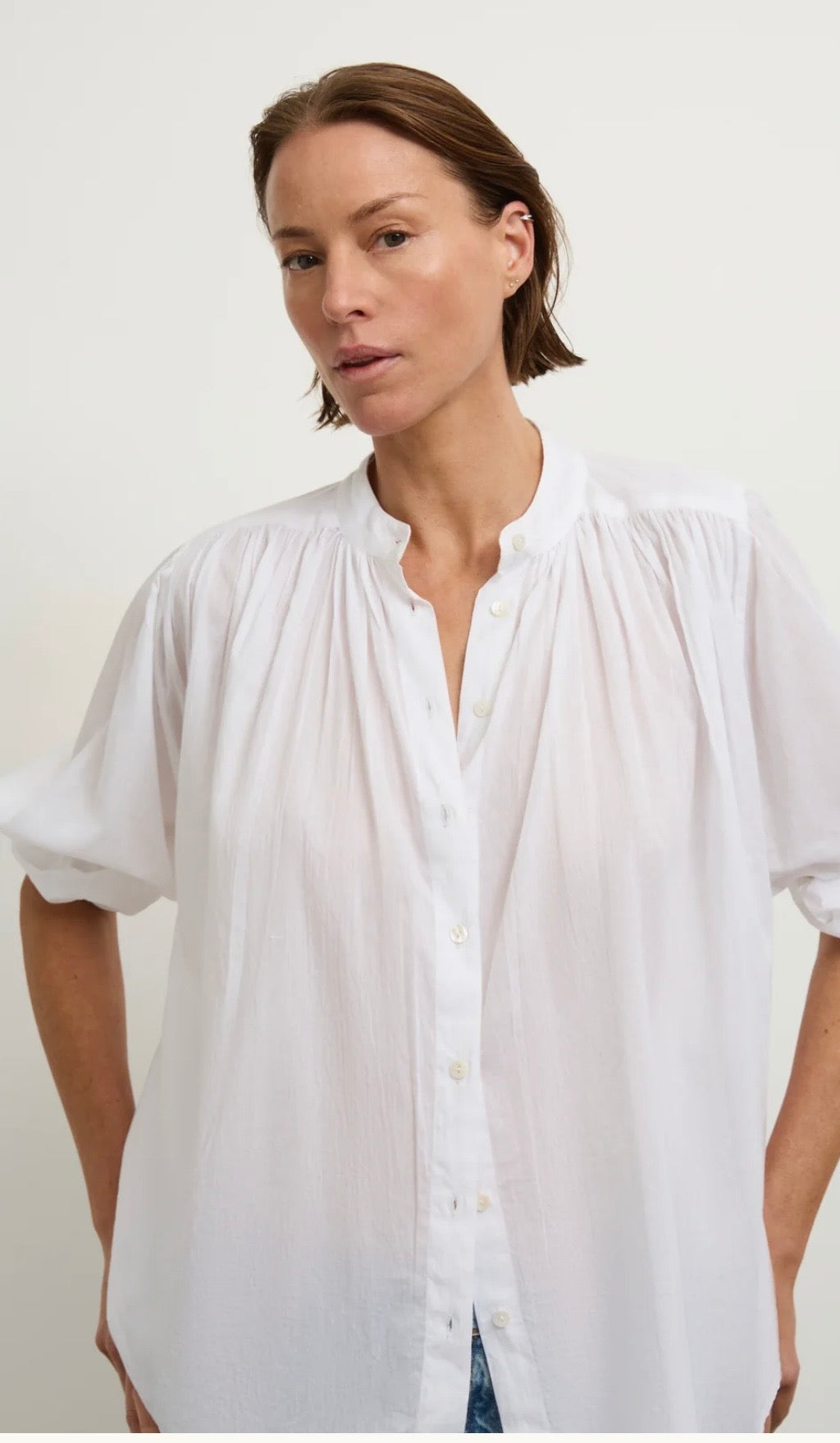 Villu Paradise Blouse in White