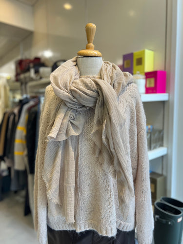 Rabens Saloner Cotton Gauze scarf