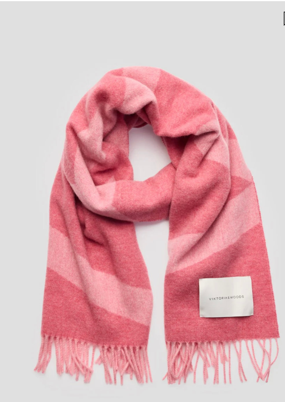 Viktoria and Woods Snowdrift Scarf