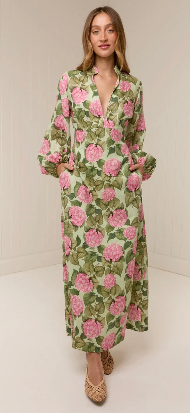 Palm Noosa Elodie Dress Pink Jardin