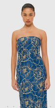 Load image into Gallery viewer, Leo Lin Rayna Bustier Dress in Marine Blue