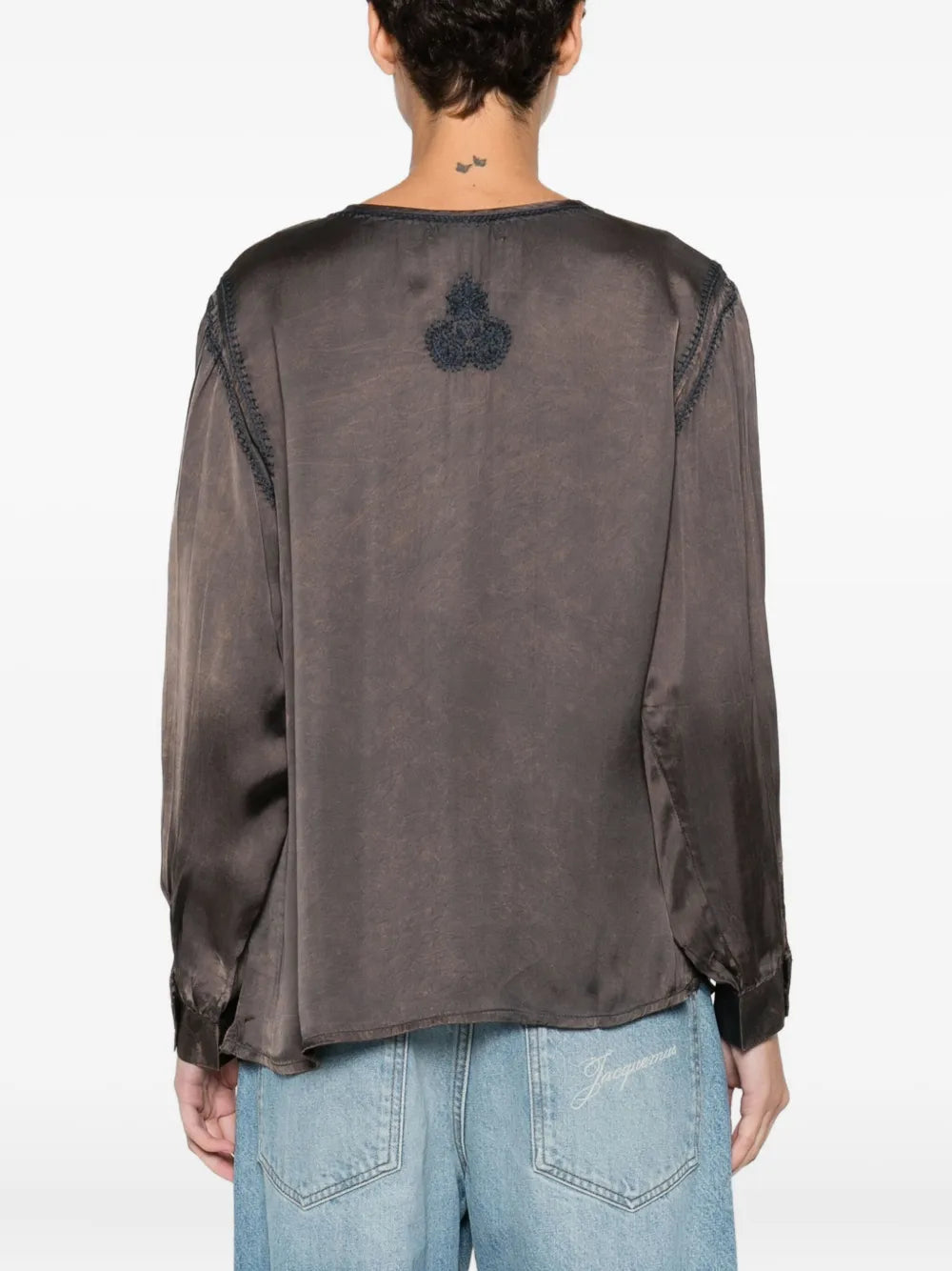 Maison Hotel Clotilde Blouse Mystic Green