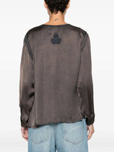 Load image into Gallery viewer, Maison Hotel Clotilde Blouse Mystic Green