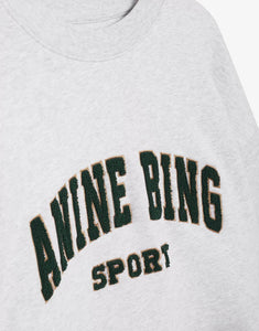 Anine Bing Tyler Sweatshirt Heather Grey