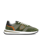 Load image into Gallery viewer, Philippe Model Tropez Men’s Sneaker Military Green