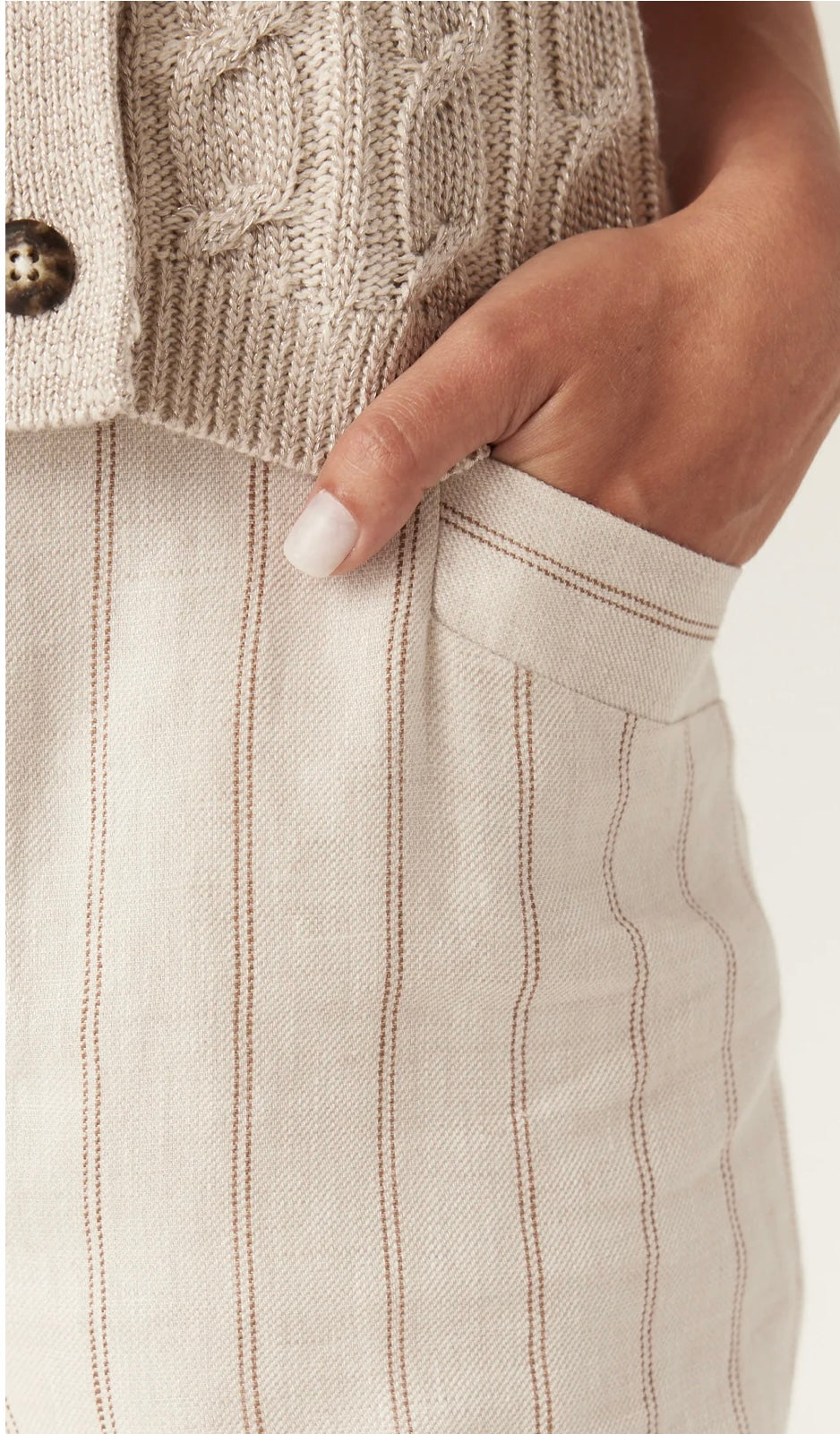 Cable Savannah Linen Pant